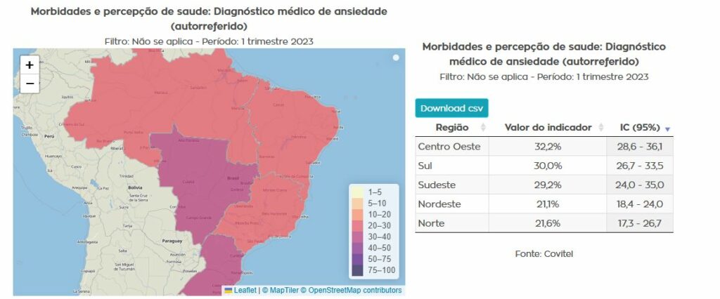 Ansiedade-mapa